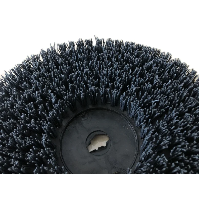 12 Inch 300MM Black Circular Round Abrasive Diamond Antique Brush For Grinding And Polishing Stone Marble Granite Concrete Floor