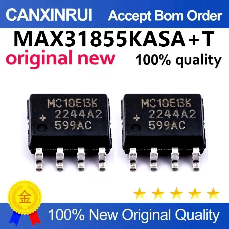 （5pcs-100pcs）Original genuine MAX31855KASA+T SOP-8 cold junction compensation thermocouple digital converter chip
