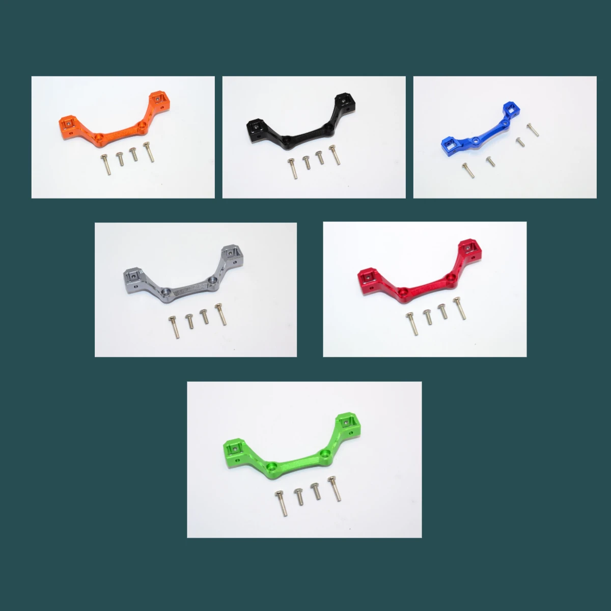 АЛЮМИНИЕВЫЙ ПЕРЕДНИЙ/ЗАДНИЙ КРЫШКА ДЛЯ ТРЮСА GPM для TRAXXAS 1/10 TELLURIDE 4X4