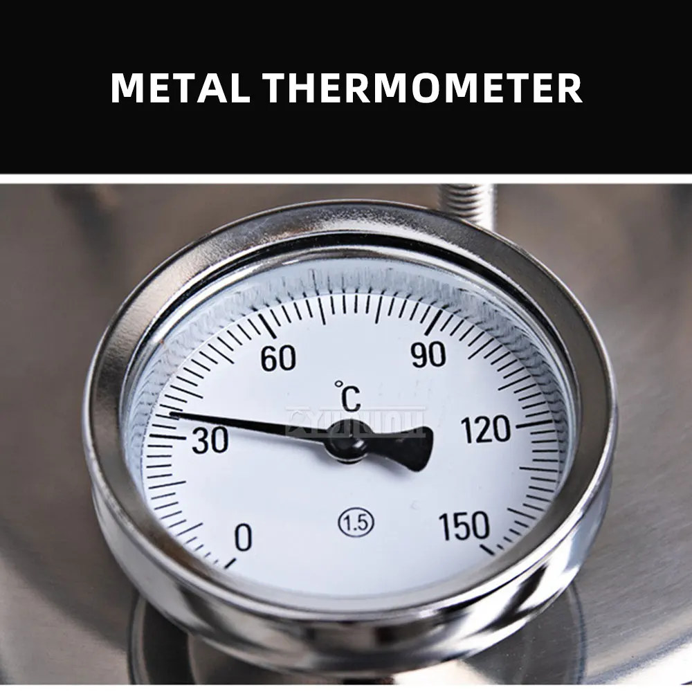 Home Brewing Equipment, Small Distiller for Liquor, Grain Wine Self-Brewing Still, Stainless Steel Moonshine Machine