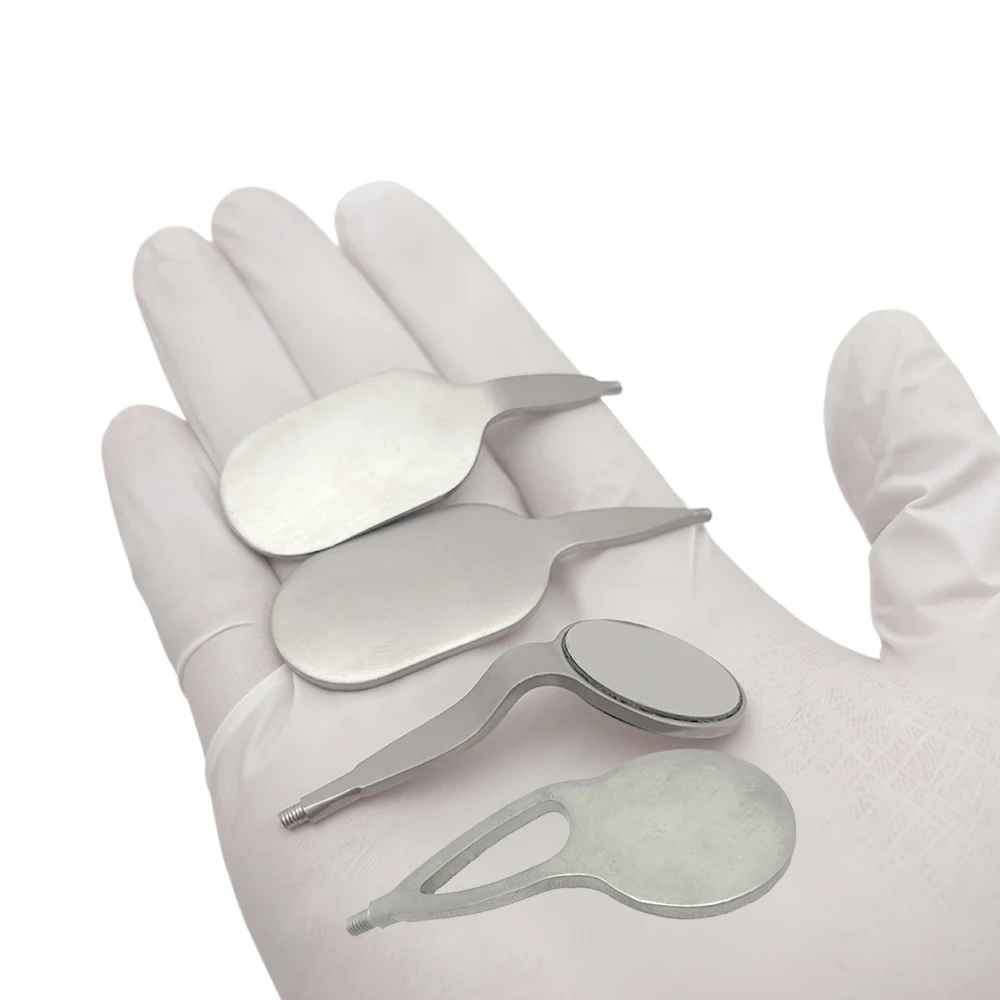 Medical Dental Mouth Mirror – Long-Handle, Rhodium-Plated, Reusable Oral Reflector for Clinical & Educational Use