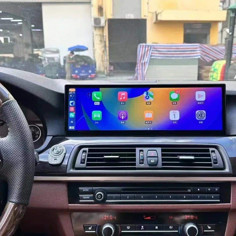 

14,9-дюймовый Android 14 для BMW 5 серии F10 F11 F12 F15 F18 2011-2017 стерео Carplay авторадио автомобильный мультимедийный плеер GPS-навигация