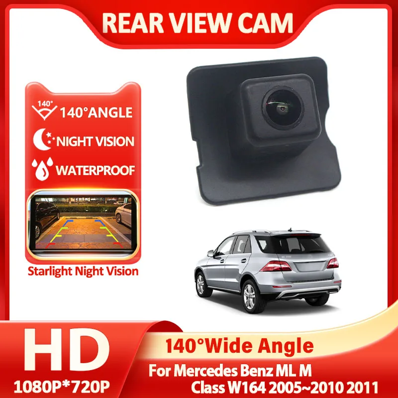 For Mercedes Benz ML M Class W164 2005~2009 2010 2011 Car Rear View Camera HD CCD Night Vision Backup Reverse Parking Camera