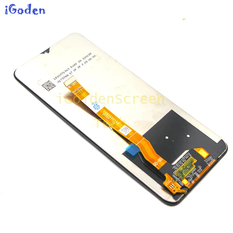 For OPPO Realme C35 LCD RMX3511 LCD Display Screen Touch Panel Digitizer For Realme C31 LCD Frame RMX3501 Display