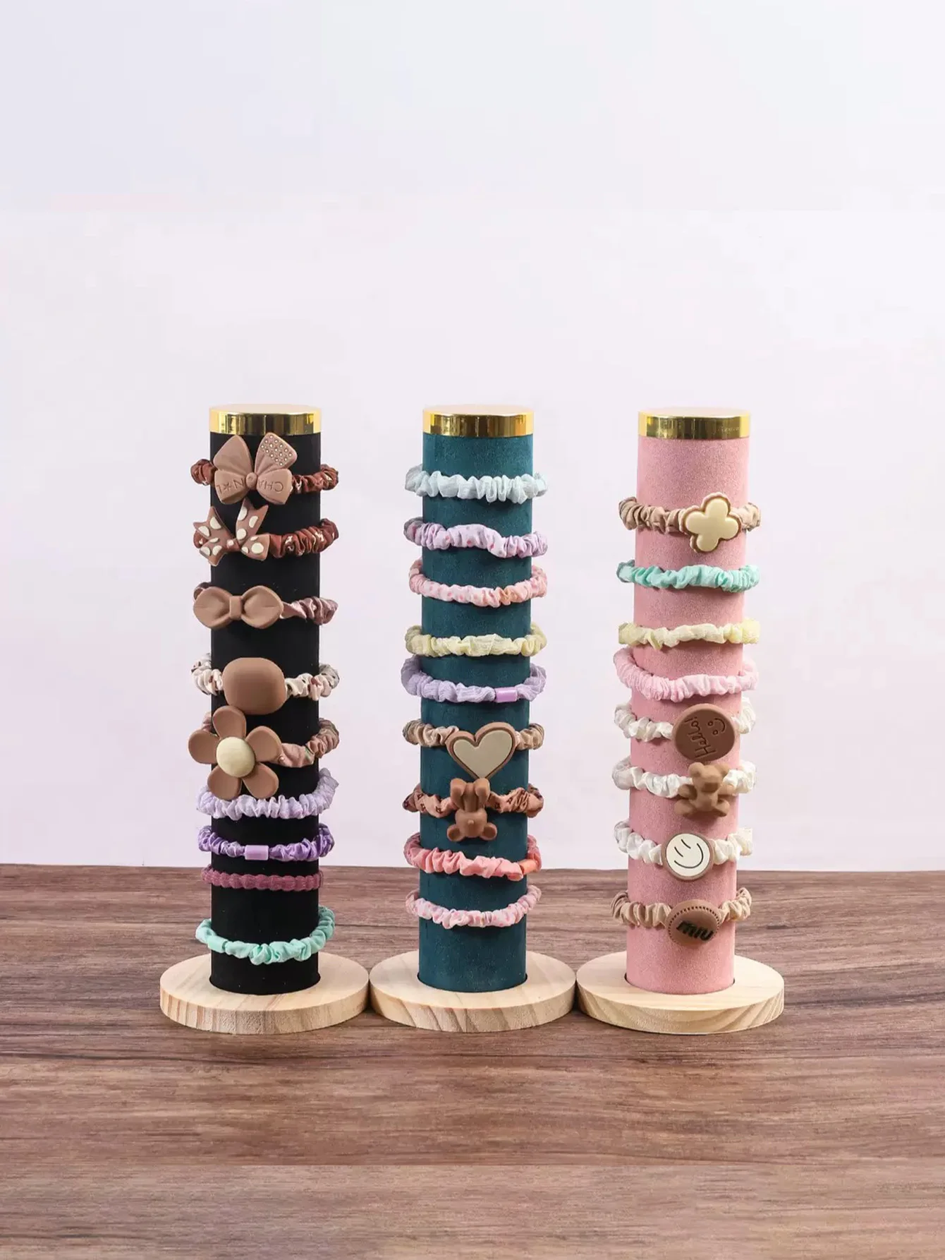 

Jewelry Display Bracelets Hand Organizer Hairband Display Velvet Display Rack Jewellery Stand Holder Jewelry Box Organizer