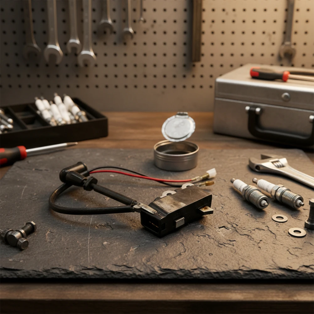 

Катушка зажигания для 3410, 4310R, G35L, G45L, совместимая с газонокосилками и кусторезами, запасные части для садового инструмента