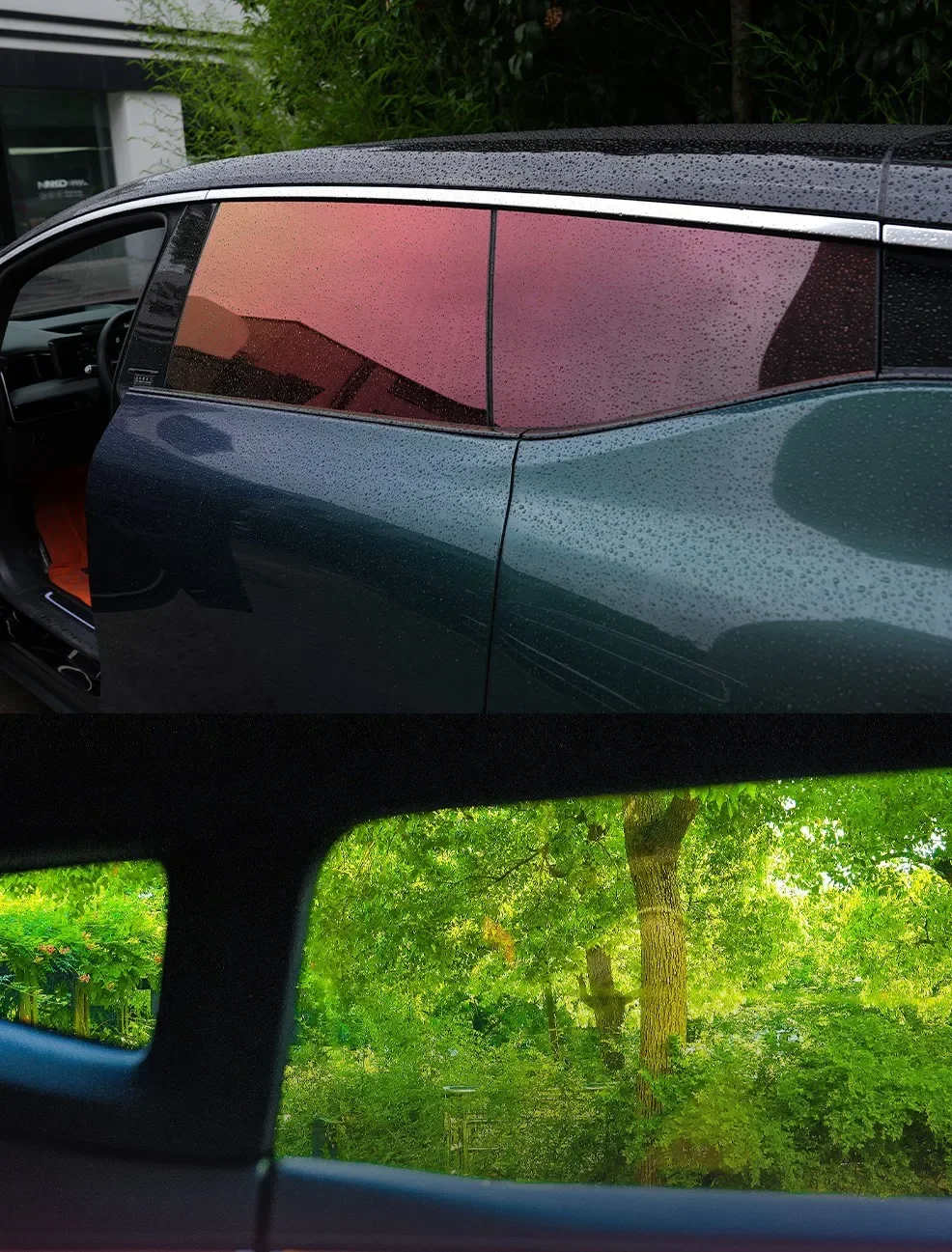 NKODA 81%VLT 99%UVR Supplier Heat Rejection Auto Windscreen Tint 1.52*30m Car Auto Sticker Chameleon Window Film