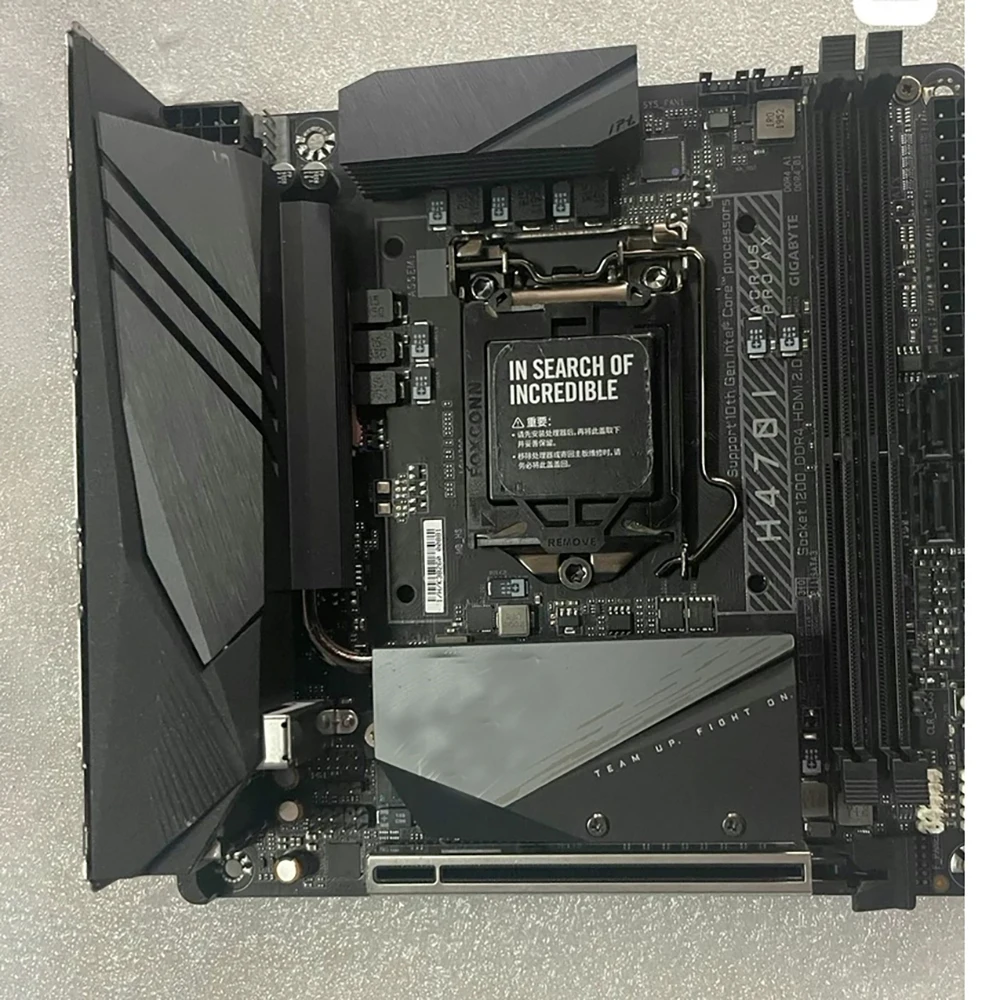 For Gig-abyte ITX Motherboard H470I AORUS PRO AX LGA1200 With the 10th and 11th generations