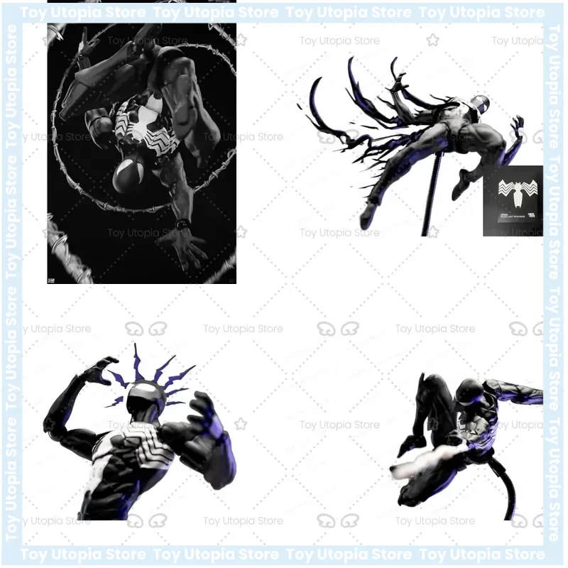 

CT Toys MessToys Spider Figure Symbiote Venom Black Spider Mess Toys Spiderman Action Figures Anime Figurine Model Toy for