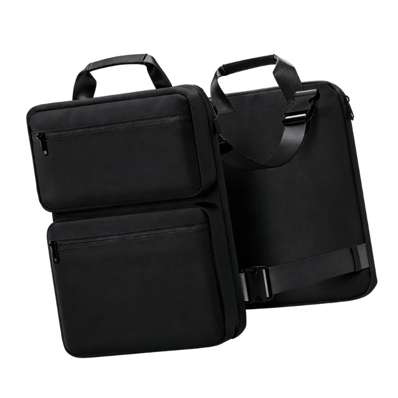 587B Laptop Protections Storage Bag Expandable Design Shockproof Layer Travel Use