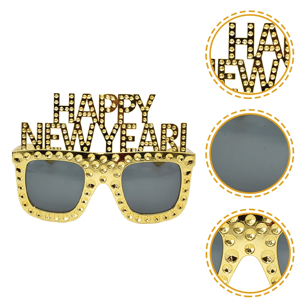 

Festive New Year Party Glasses Stylish Photo Props for Celebrations New Years Eve Party Supplies Glasses 2023 2023 Eyeglasses