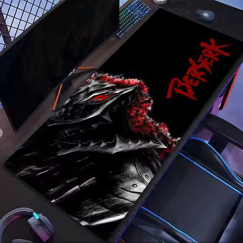Berserk Mousepad Mouse Pad Extended Gaming Keyboard Mats Large 90x40cm XXL Gamer Mousepad