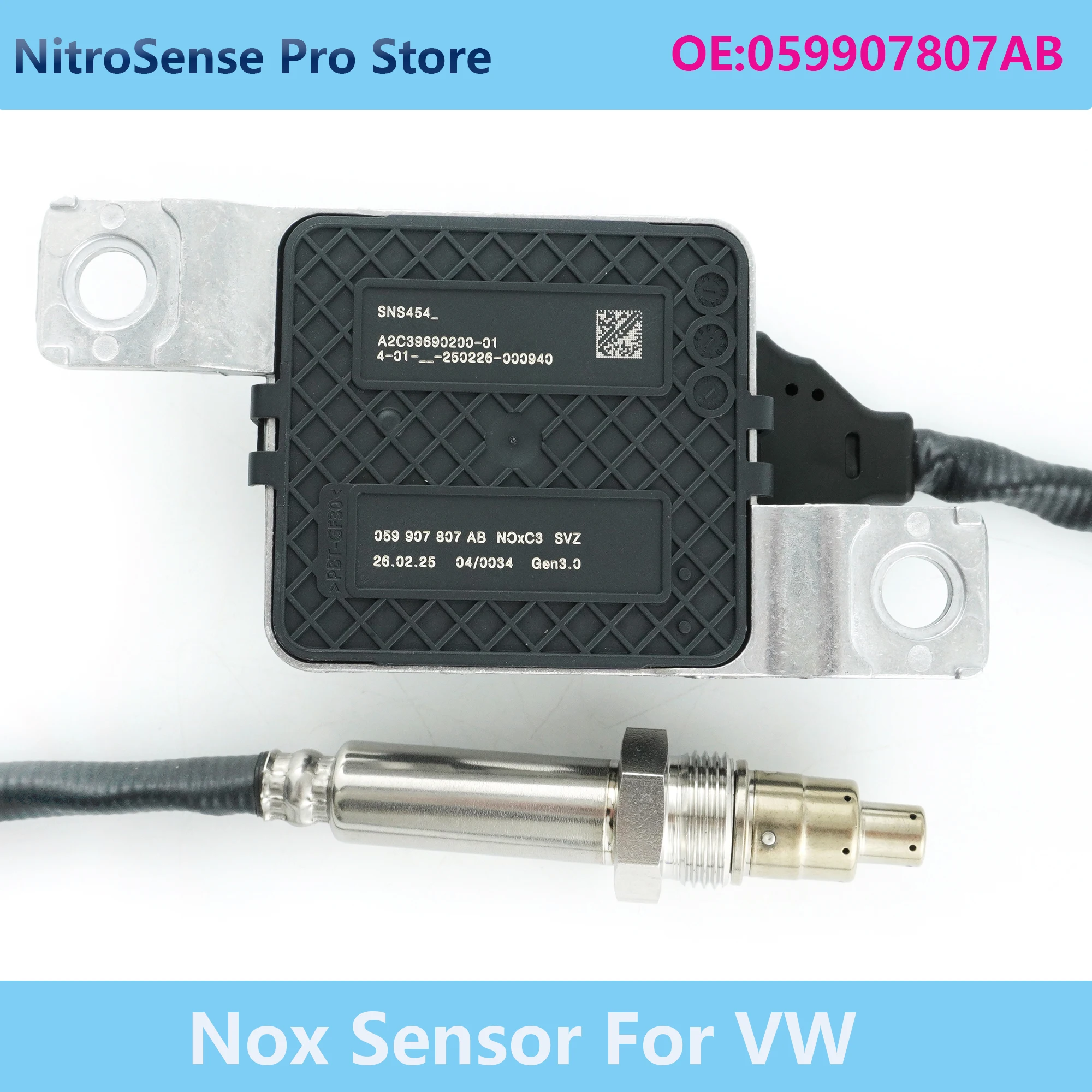 

Nox Sensor 059907807AB SNS454 For VW Touareg 7P5 7P6 3.0 V6 TDI Porsche 2015-2018