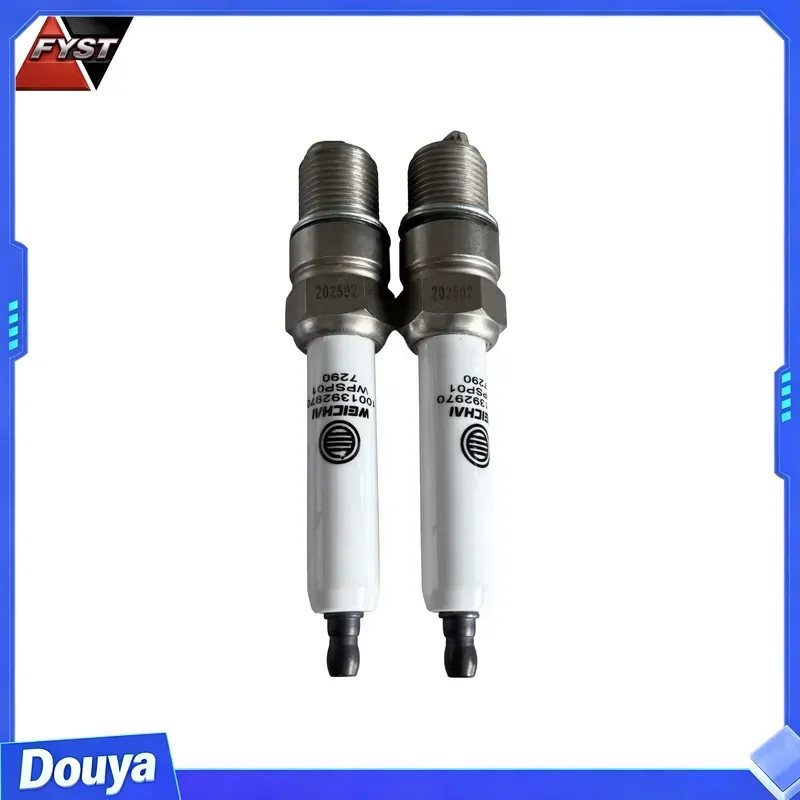 New High Quality Weichai Spark Plug 1001392970 for WD615 WP10 WP12 Engine ISO/TS16949 Certified Spare Parts