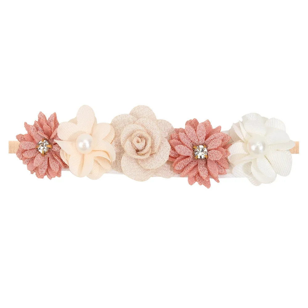 1pcs/3pcs Baby Girl Headband Cute Baby Elastic Hair Band Newborn Head Flower Toddler Headband Headwear Kids Accessories