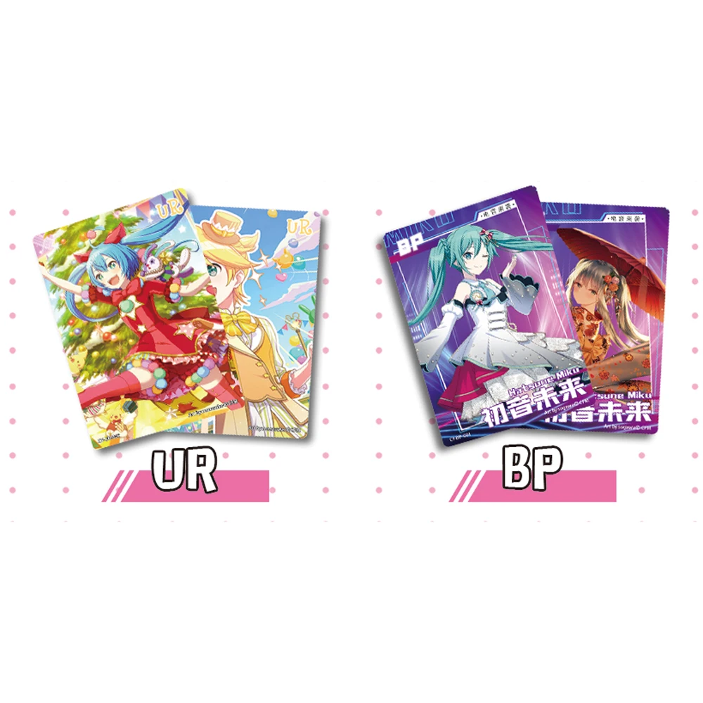Hatsune Miku Card Symphony of Youth First Sight Bag Birthday Music Cute Girl Anime Character Collectible Birthday gifts