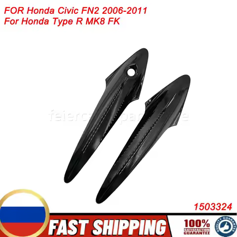 Fit For Honda Civic FN2 2006 2007 2008 2009 2010 2011 Gloss Black Door Handle Covers For Honda Type R MK8 FK 1503324