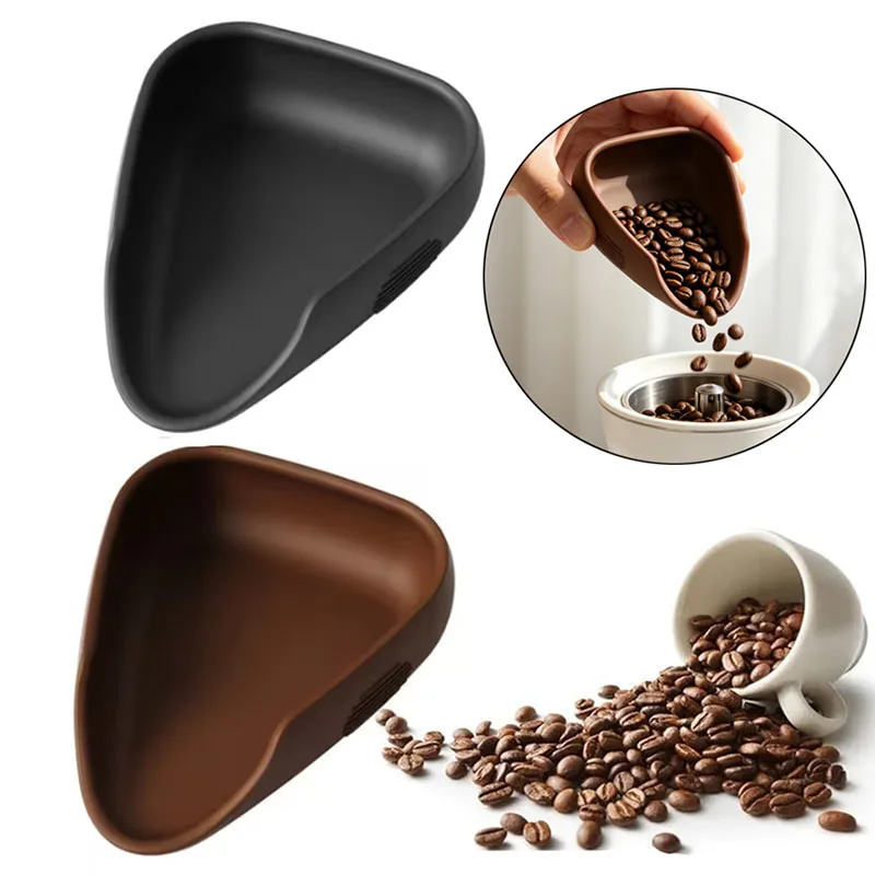 Silikon-Kaffee-Wiegewanne, ungiftige Kaffeebohnen-Dosierschale, Kaffeebohnen-Dosierbecher für Waagen & Brüher, Espresso-Zubehör
