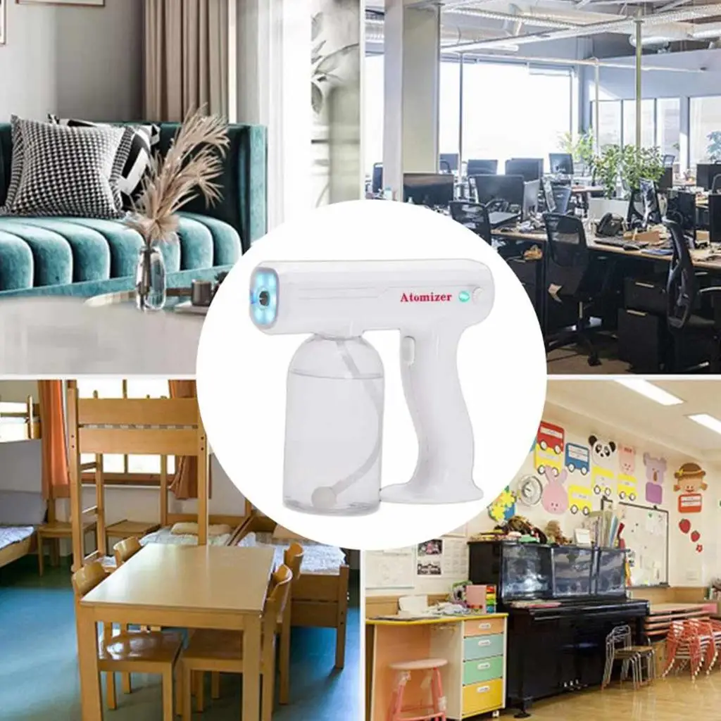 

Электрический нано-спрей | Голубой дезинфекционный распылитель для офиса, дома и автомобиля