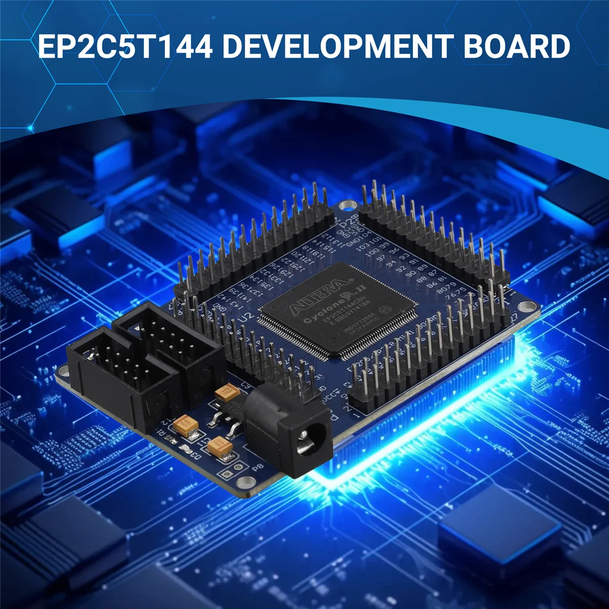 最小限のシステム学習開発ボードaltera-fpga-cyslonell-ep2c5t144用の新しいボード