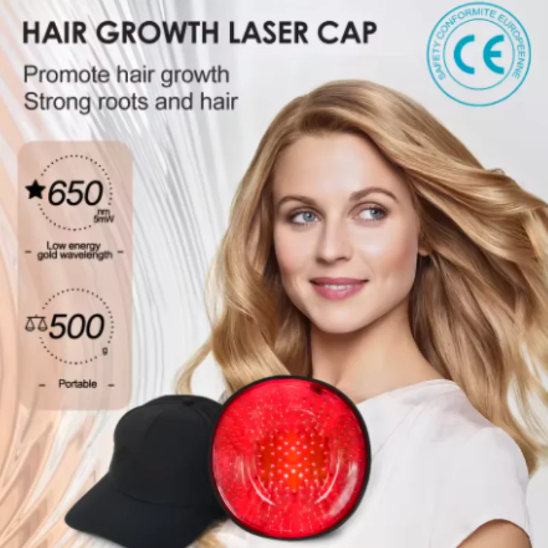 Professional 96 Laser Diodes LLLT Hair Regrowth Helmet 650nm Full Coverage Red Light Cap for Men Women Thinning Scalp Care view 3