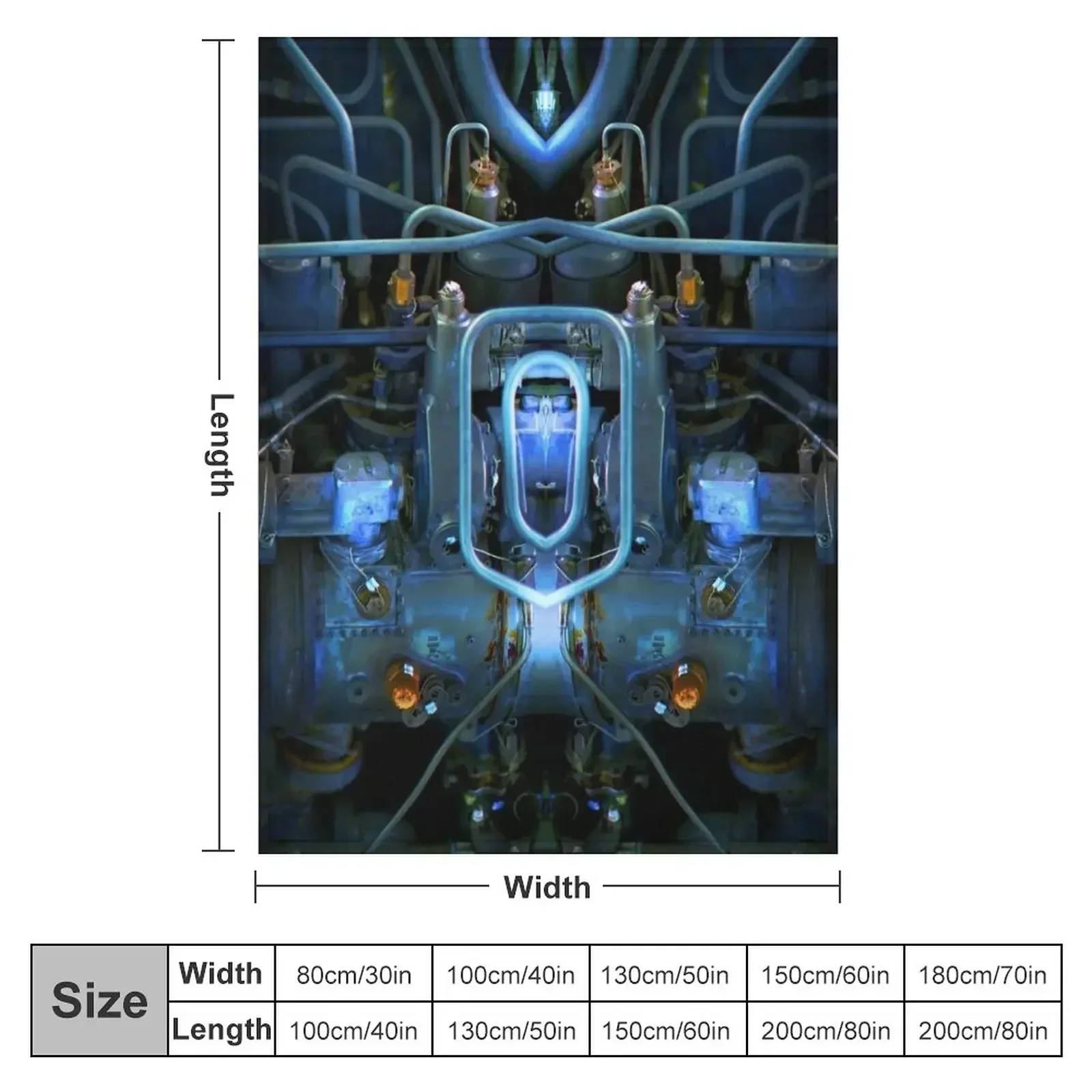 Glow In The Dark (THAT DOES NOT GLOW IN THE DARK) Throw Blanket couch cozy soft plush fuzzy picnic outdoor blanket