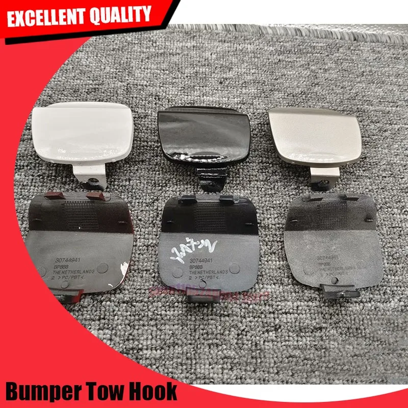 Car Trailer Cap Rear Bumper Tow Hook Cover Cap 39886337 307444941 For Volvo S40 2008-2012 Direct Fit