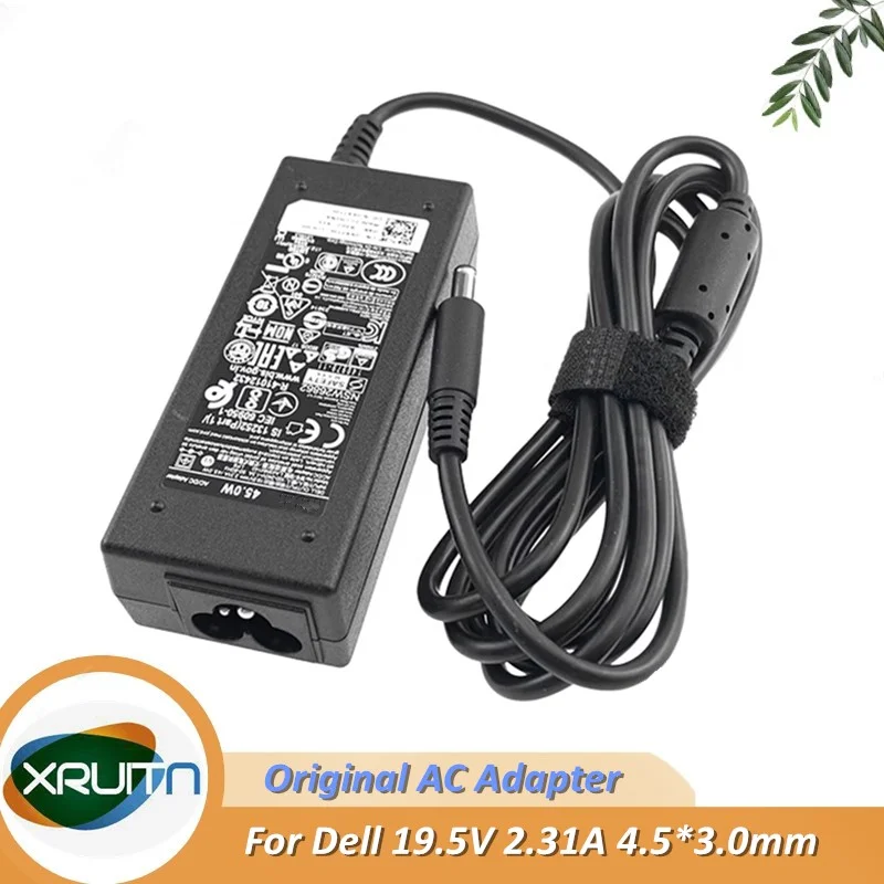 Original DA45NM140 19.5V 2.31A 45W LA45NM140 AC Adapter Charger For Dell Inspiron 15 7000 14 3000 XPS 11 13 Laptop Power Supply