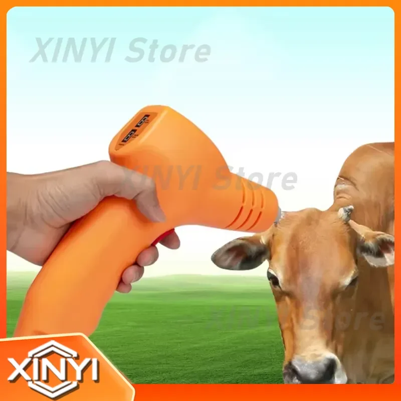 Rechargeable Cattle and Sheep Dehorner for Livestock Farming Tools Painless Horn Removal Wireless 900°C Countdown Function