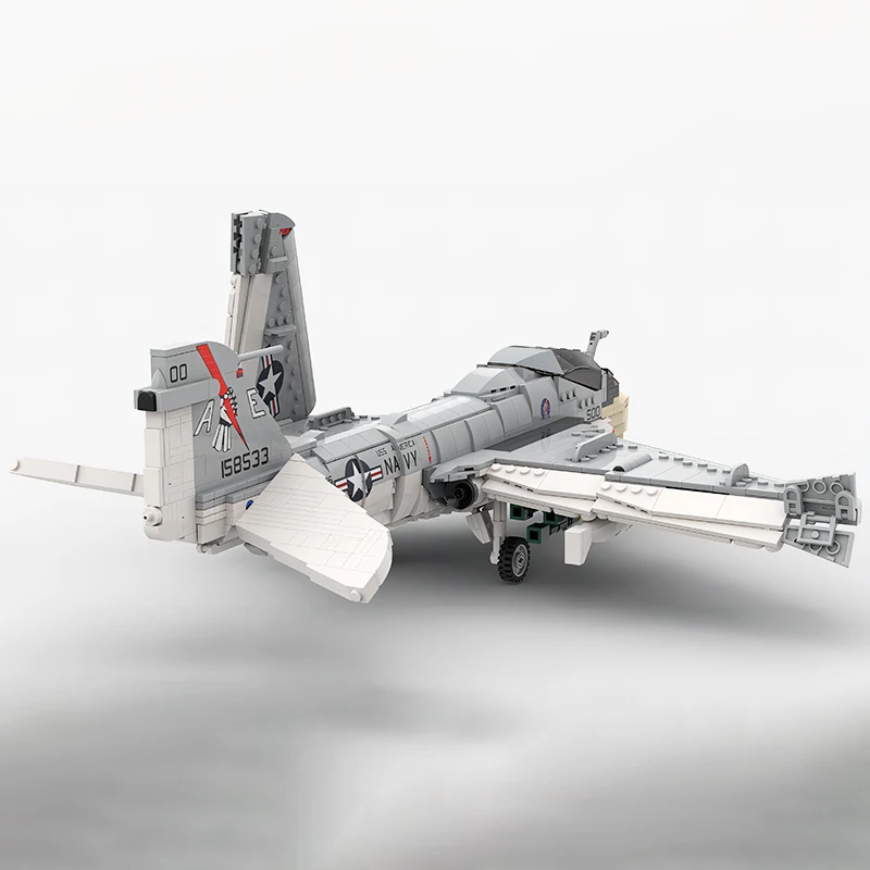 ハイテク軍用戦闘機 A-6E イントルーダー 米空軍戦闘機 MOC テクノロジー ビルディングブロック モデル 子供のおもちゃ クリスマスギフト