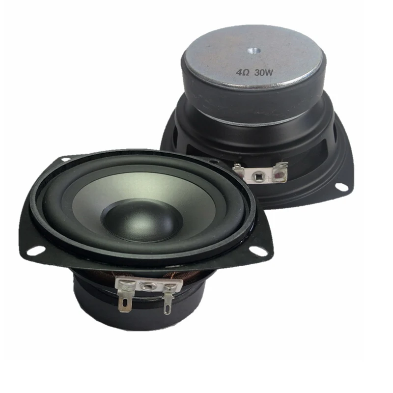 1 Stuks 4 Inch Waterdichte Mid Woofer Speaker 4 Ohm 8 Ohm 30W Pp Potted Home Gazon Audio Broadcast Systeem Muziek Geluid Luidspreker Diy