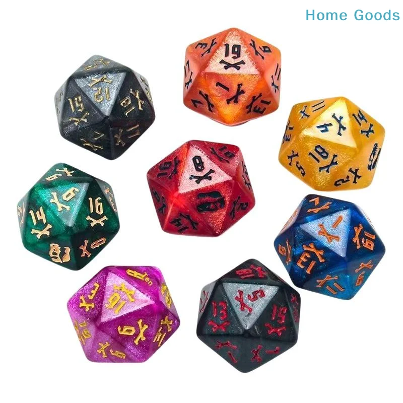 Prefered7Pcs 투명한 공룡 주사위 세트 DND - Board Game Digital 리뷰 및 가격