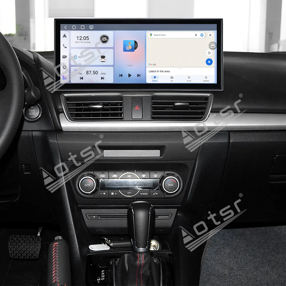 15.8” Android 15 Qualcomm Carplay Car Radio For Mazda 3 Axela 2014~2019 Car Autoradio Multimedia Player GPS Navi Head Unit