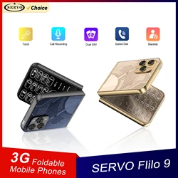SERVO Flilo9 Foldable Phone 3G Cellular Network 2.6