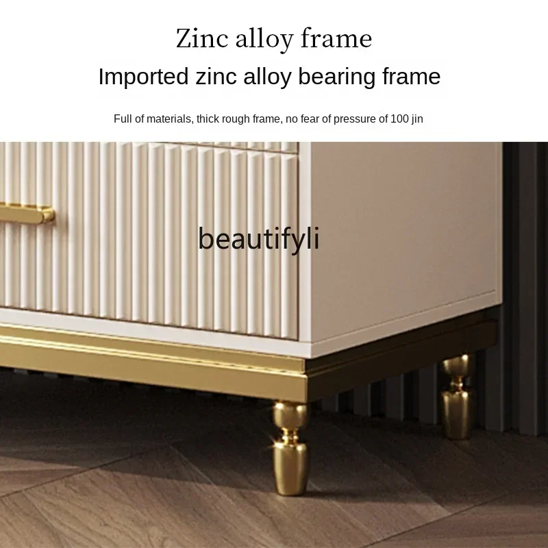 خزانة جانبية للتلفاز، منظم تخزين بسيط وحديث لغرفة المعيشة، خزانة مشروبات راقية، خزانة ملابس جدارية للفيديو