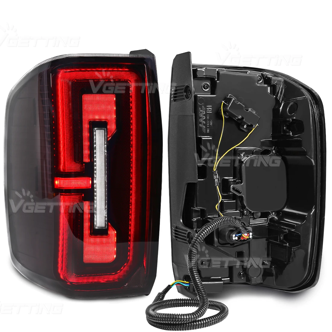 Car LED Tail Light Assembly For Ford Ranger T9 2022 2023 Side Marker Turn Signal Reverse Brake Lamp Running Light Accessories