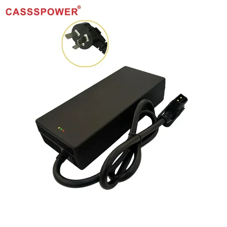 

New LiFePO4 Battery Charger DC AC 8S 16S Lithium Ion Electric Scooter/Ebike Charger EU/US Adapters Cars UK AU Socket Standards