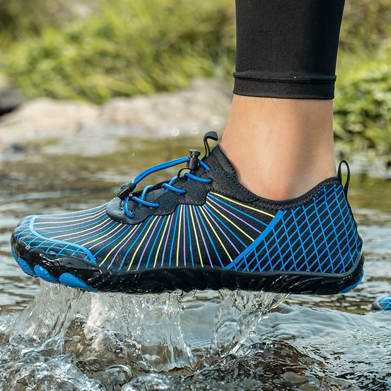 ผู้ชาย Barefoot Wide Toe รองเท้าเดิน Ultra Wide, Minimal Breathable, Zero Drop สบายกีฬารองเท้า