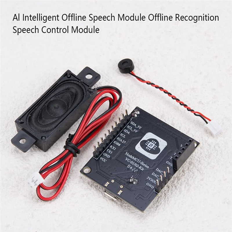 A72Z AI Voice Recognition Module Kit Intelligent Offline Sound Control Development Board With 2MB Flash For Smart Home