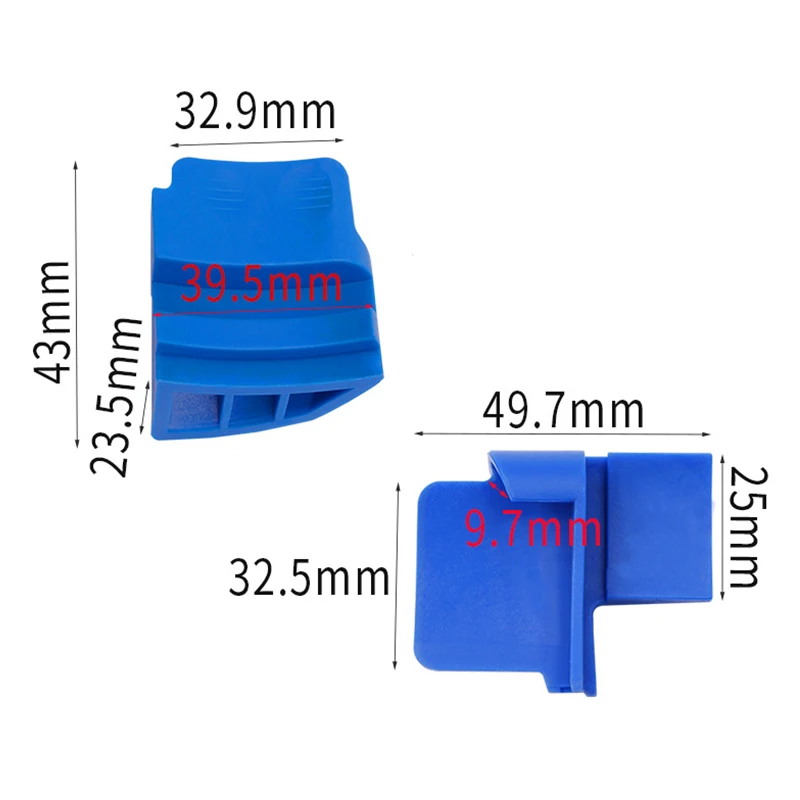 1 Set Blue Plastic Stretch Belt Remover & Installer Tool Car Ribbed Drive Belt Removal Aid Tool Auto Disassembly Accessories