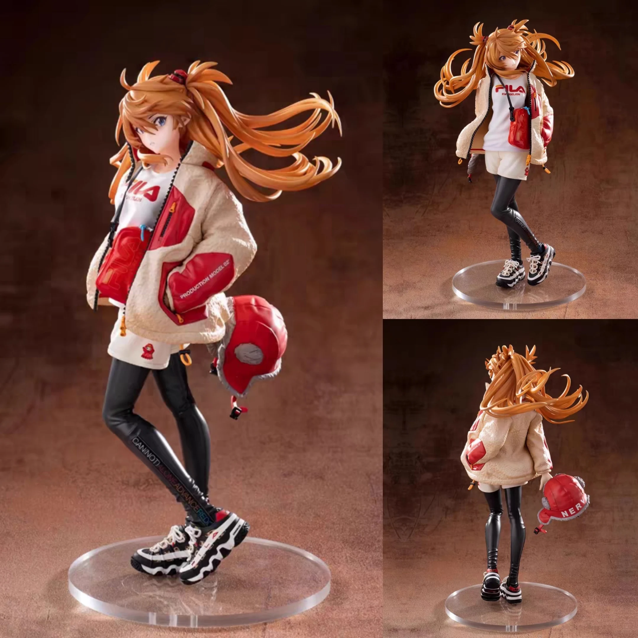 

EVA Asuka Figure Peripheral Two-dimensional Beauty Girl Aya Boli Animation Model Chassis Ornament Birthday Gift