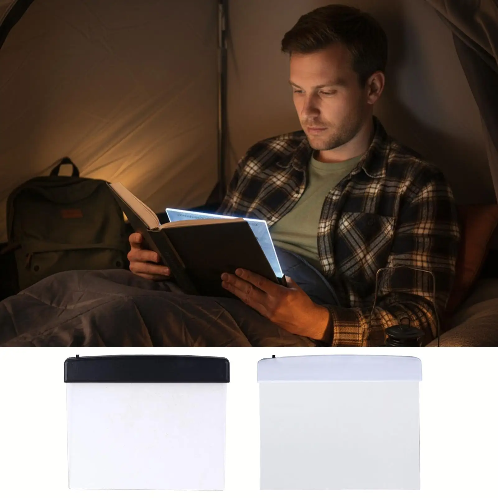 LED Flat Panel Night Vision Reading Light Student Night Light Creative LED Book Eye Care Light Eye Protection Reading Light