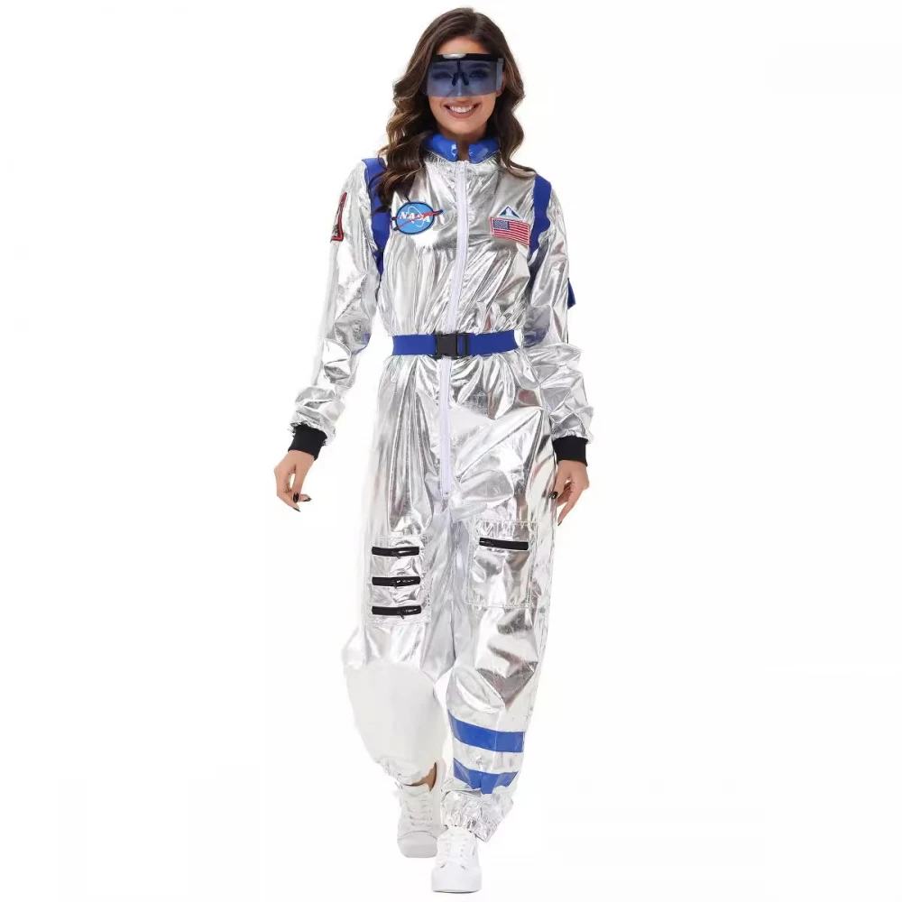زي رائد فضاء للبالغين، ملابس رائد فضاء للهالوين، إكسسوار زي رائد فضاء يتجول على الأرض #5