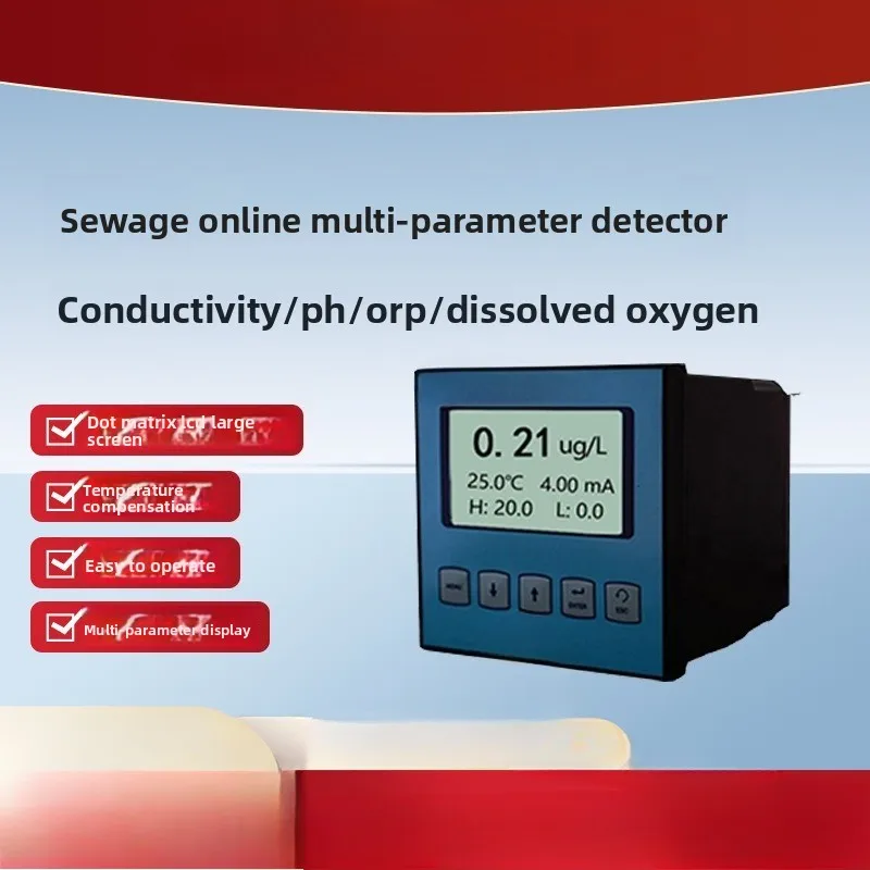 

Water quality online multi-parameter monitor, wastewater and sewage ion online , conductivity PH dissolved oxygen meter