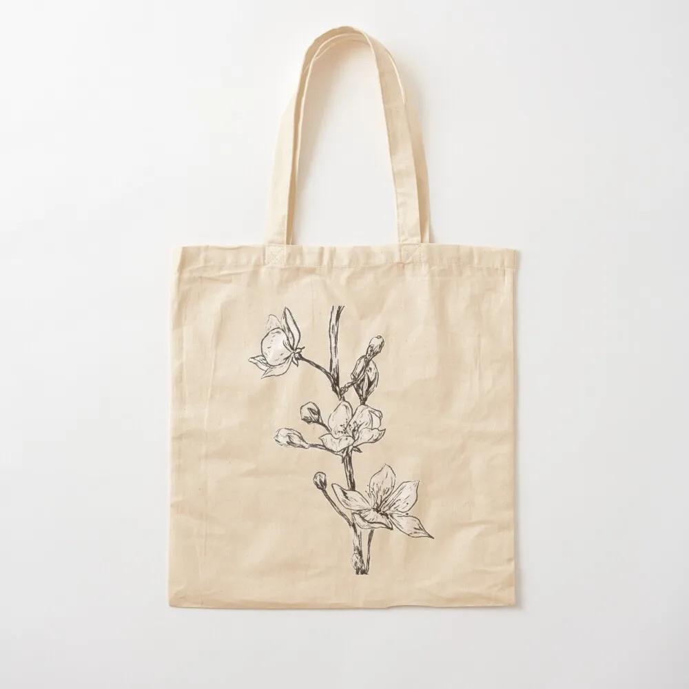 A Single Twig Tote Bag Handbags women reusable shopping bag women bag tote bags cloth bags
