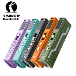 EDC LED Flashlights Magnetic Tail Outdoor Camping Lantern RGB UV Light Powerful Torch Type C Rechargeable Lamp Moonbox V3