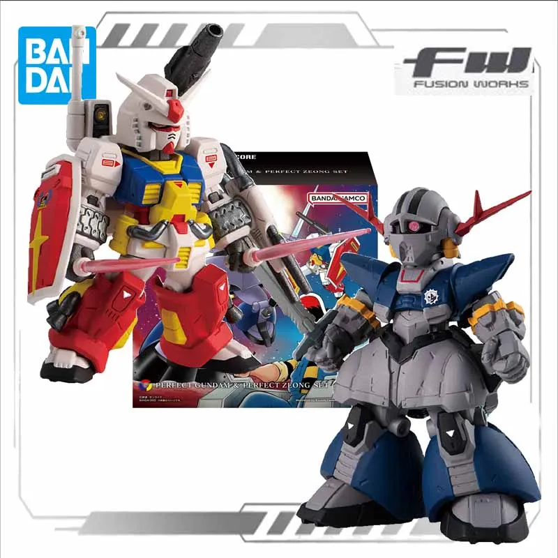 Bandai Original MODEL KIT FW GUNDAM CONVERGE CORE Perfect ZEONG Gundam  Anime Action Figure Assembly Model Toys Gifts for Boys