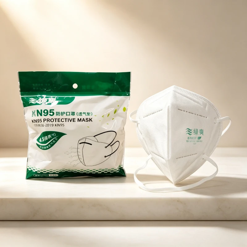 10pcs/20pcs/30pcs Safety Protection Face Mask White KN95 Breathable Protective Mask with Headband for Industrial Dust Particles