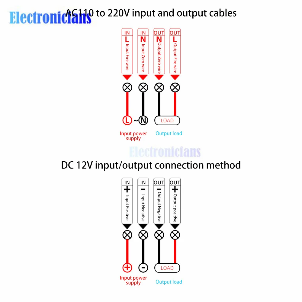 10A AC 110V 220V 12V Zeitrelais-Modul – Programmierbare Zeitverzögerung für Beleuchtung, Wasserpumpen und Motoren – Detail 4