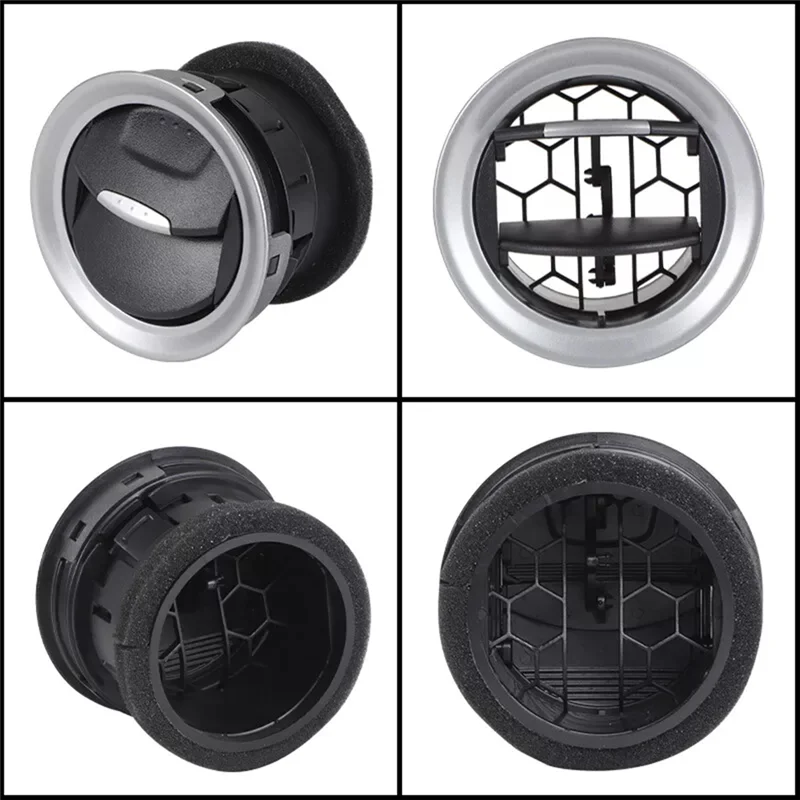

For Ford Fiesta Connect 2Pcs Air Condition Outlet Grille Diffuser Air-Vent 1697430 8A6HAQ18B09